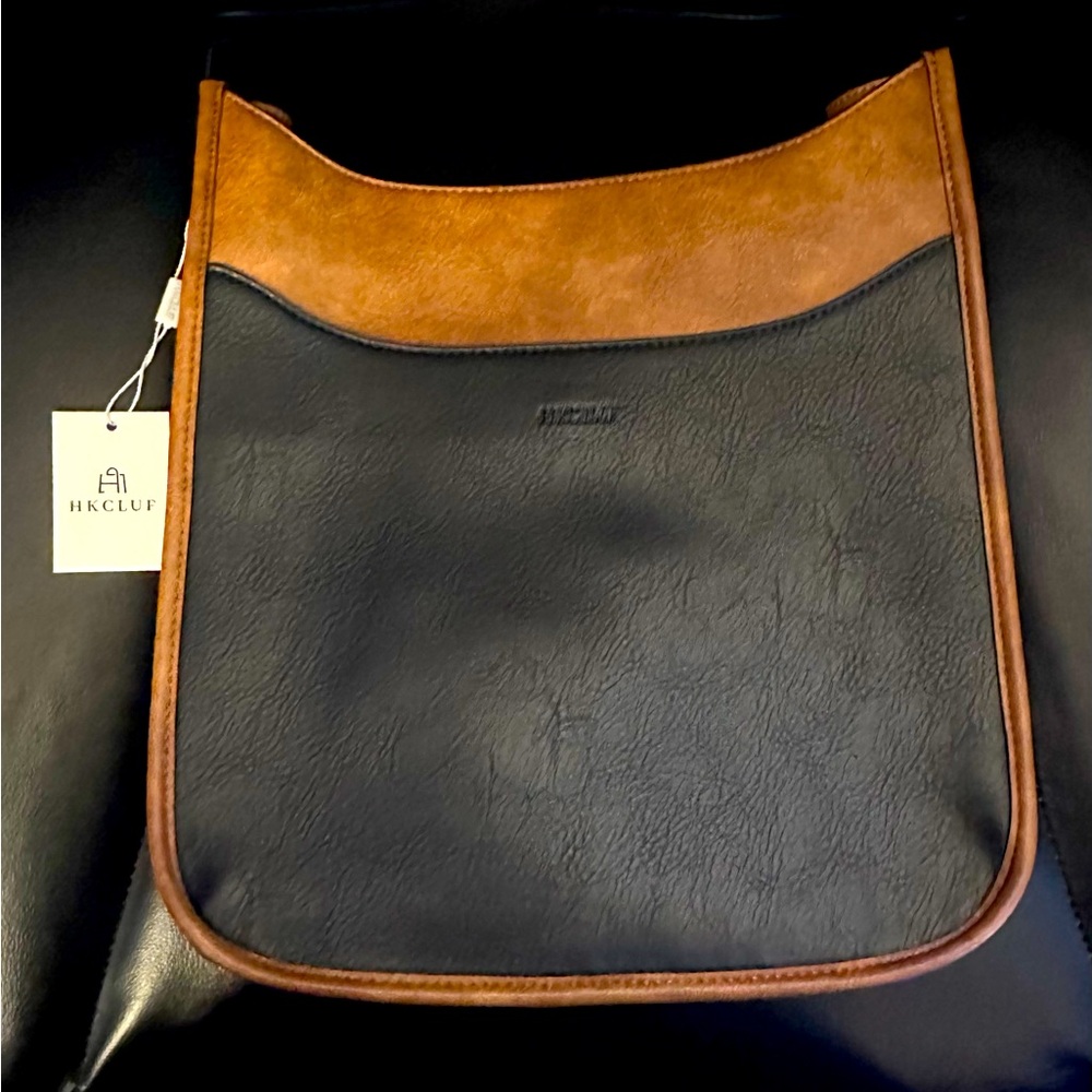 HKCLUF Two-Toned Crossbody Purse, NWT
